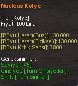 Nucleus Kolye eşya simgesi