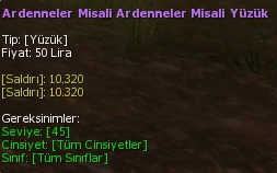 Ardenneler Misali Ardenneler Misali Yüzük eşya simgesi