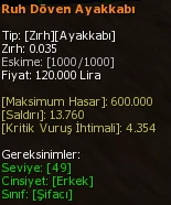 Ruh Döven Ayakkabı eşya simgesi