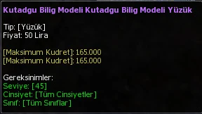 Kutadgu Bilig Modeli Kutadgu Bilig Modeli Yüzük eşya simgesi