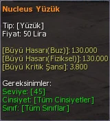 Nucleus Yüzük eşya simgesi