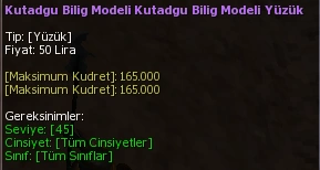 Kutadgu Bilig Modeli Kutadgu Bilig Modeli Yüzük eşya simgesi
