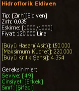 Hidroflorik Eldiven eşya simgesi